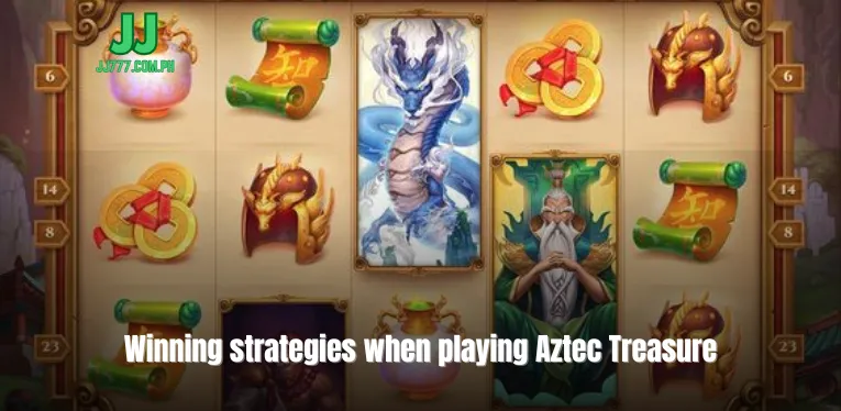 Winning strategies when playing Aztec Treasure